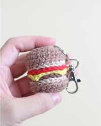 Cheeseburger Keychain Cheeseburger Keychain