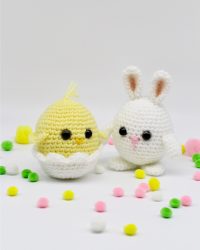 Crochet Baby Chick and Easter Egg Bunny Crochet Baby Chick and Easter Egg Bunny